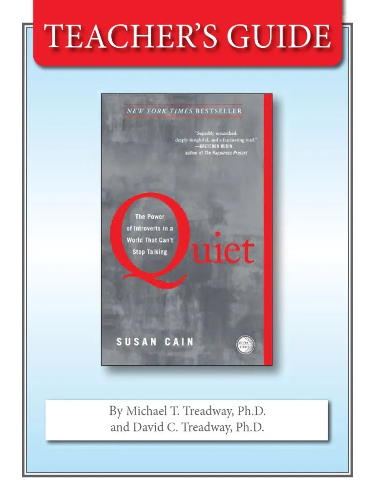 The Power Of Introverts PDF | PDF | Extraversion And Introversion | Temperament