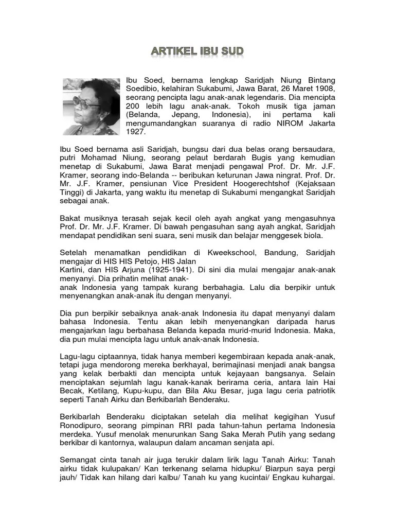 Tidak kan hilang dari kalbu. Naren Artikel Ibu Sud Pdf
