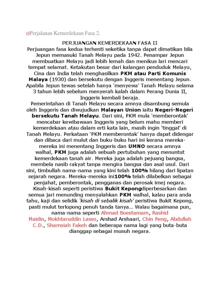 Ketokohan, pengorbanan dan jasa tun sir henry h.s. Tokoh Tokoh Kemerdekaan Malaysia Pdf