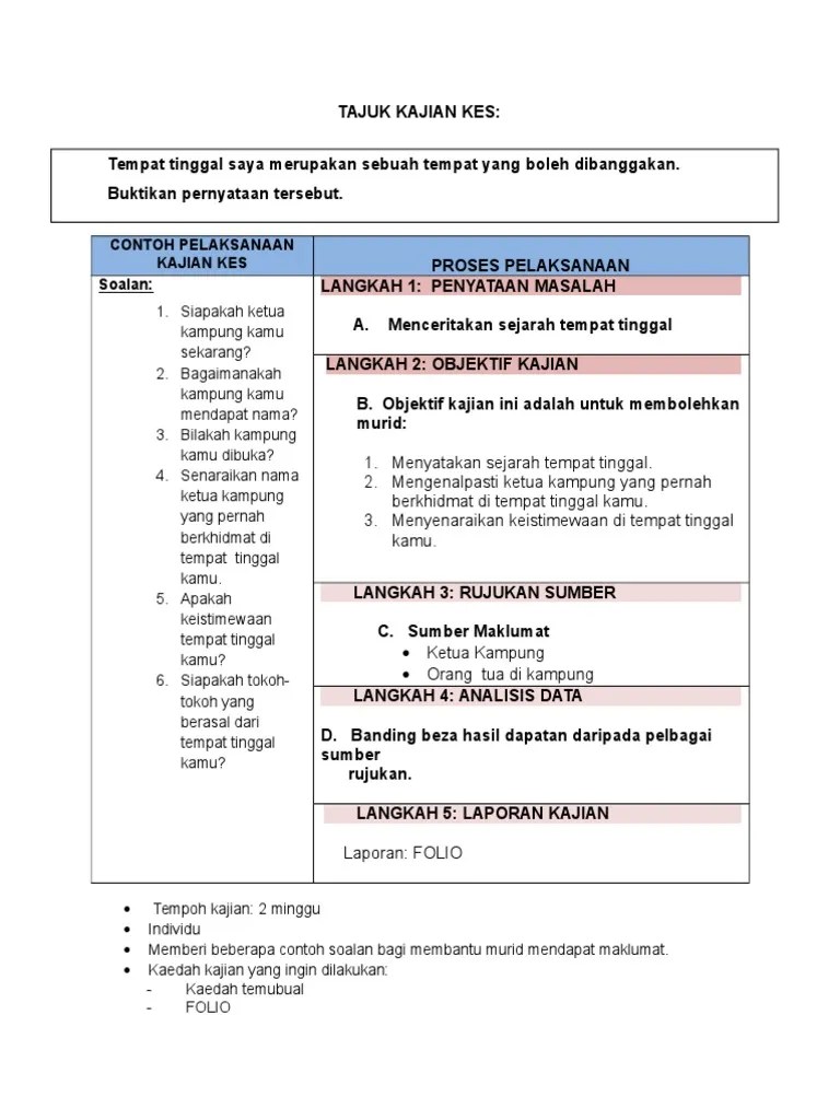 Kssm sumber rujukan analisis data laporan kajian lampiran kajian kes arahan. Contoh Kajian Kes Sejarah Contoh Laporan Kajian Kes Sejarah Tingkatan 1