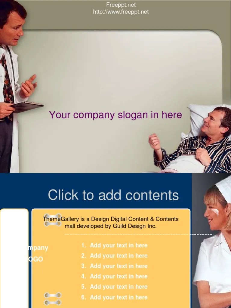 Doctor Patient Relationship PPT Template | PDF | Computing | Multimedia