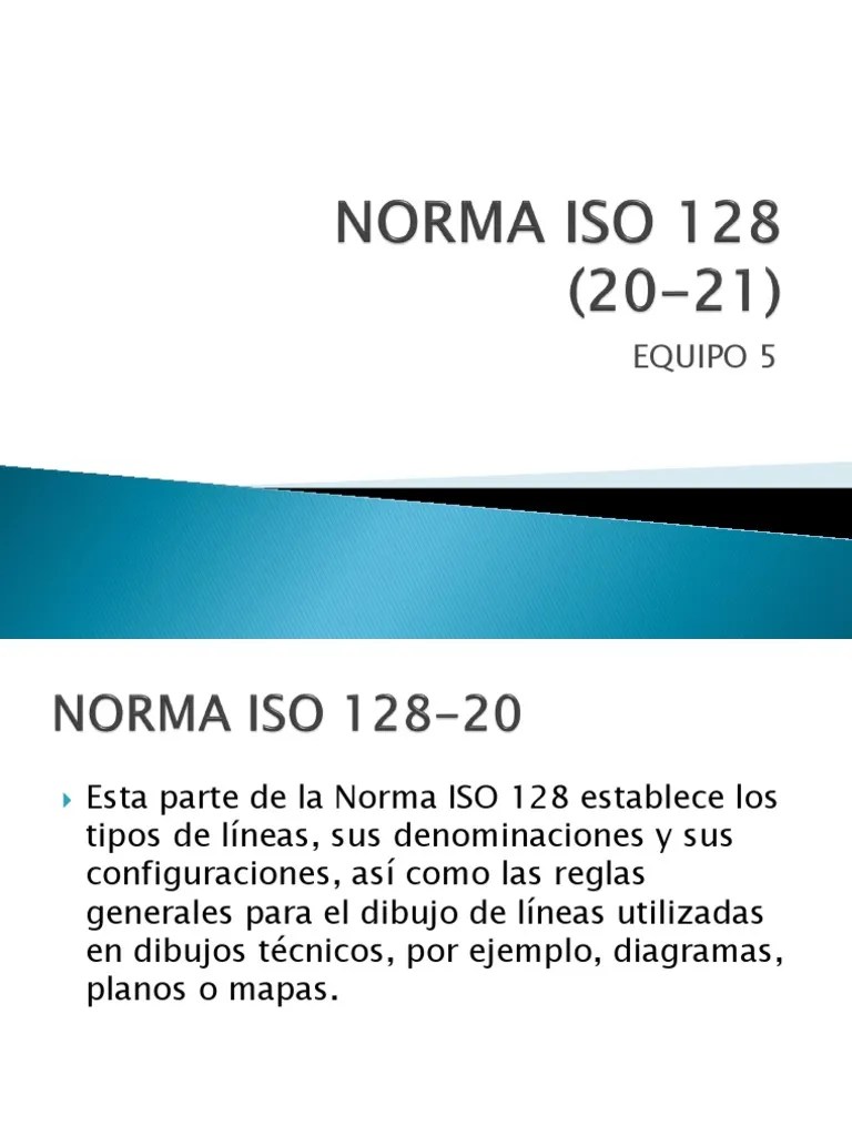 Norma Iso 128 | PDF | Longitud | Enseñanza De Matemática
