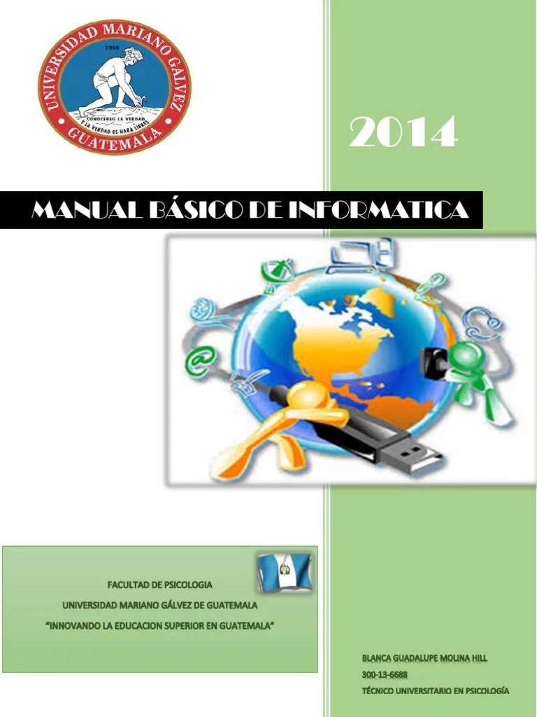 Manual De Informatica Completo1 | PDF | Periférico | Microprocesador