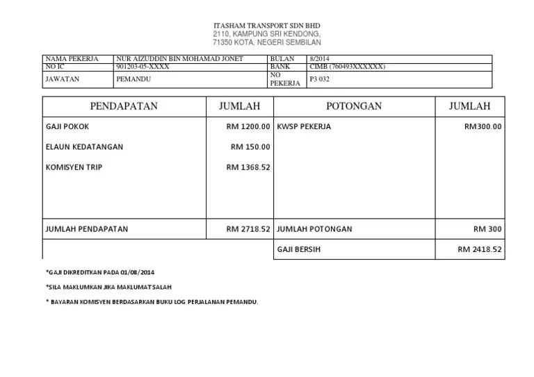 Contextual translation of pebezaan gaji bersih dan gaji kasar into english. Gaji Pdf