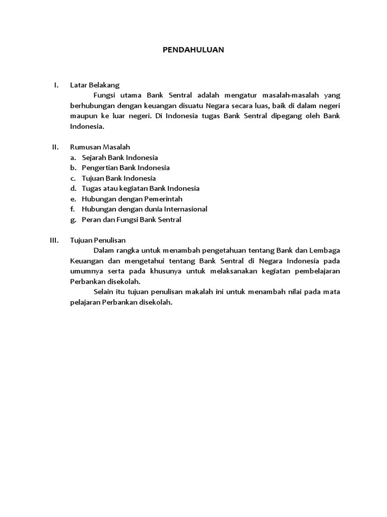 Struktur Organisasi Bank Indonesia Serta Tugas Dan Fungsinya