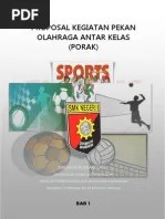 Pelaksanaan kegiatan pendidikan pekan olahraga dan seni,. Proposal Pekan Olahraga Antar Kelas 2013 Pdf