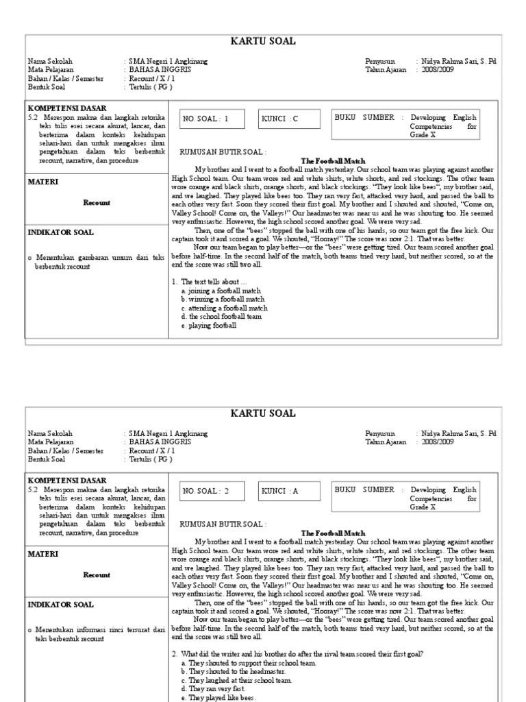 Saat ini orientasi pembuatan soal untuk penilaian diarahkan ke model asesmen higher order thinking skills (hots). Contoh Soal Hots Bahasa Inggris Smk Contoh Soal Terbaru