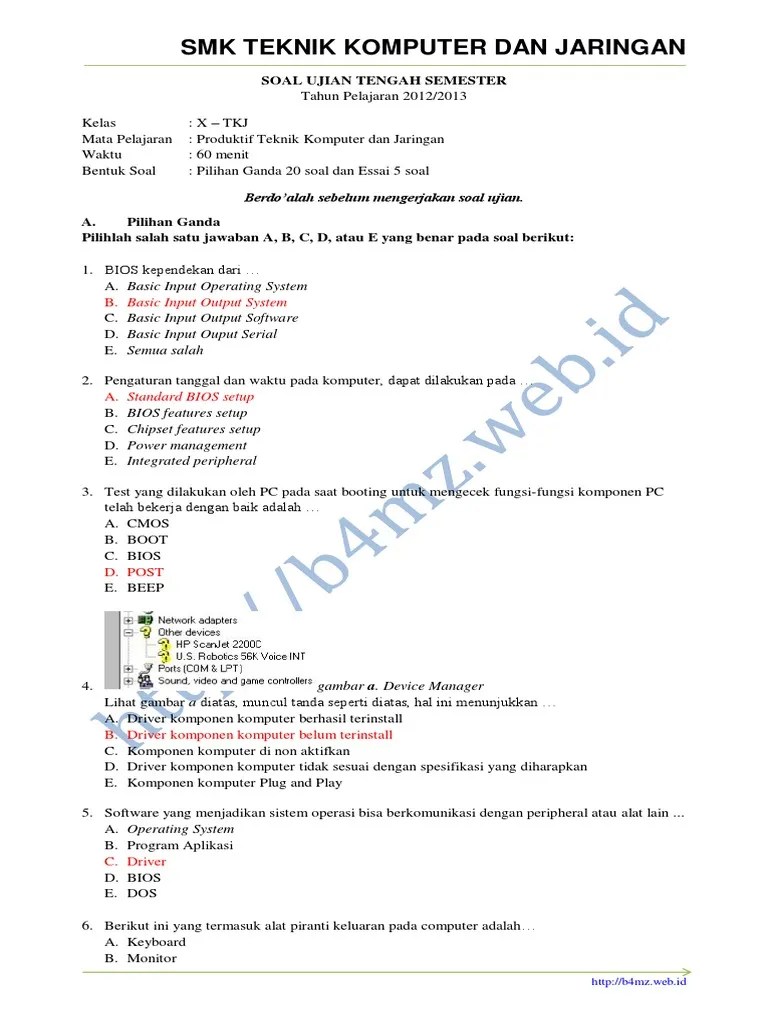 Dns tidak mudah di instal Soal Essay Sistem Operasi Jaringan