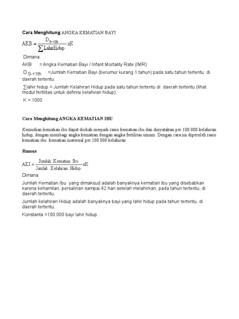 Rumus Rumus | PDF