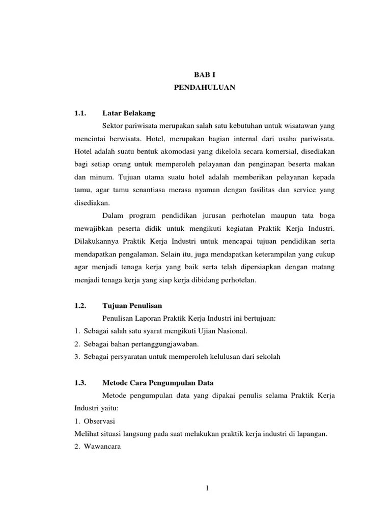 Laporan praktek kerja industri melalui form. 2 Laporan Pkl Pdf