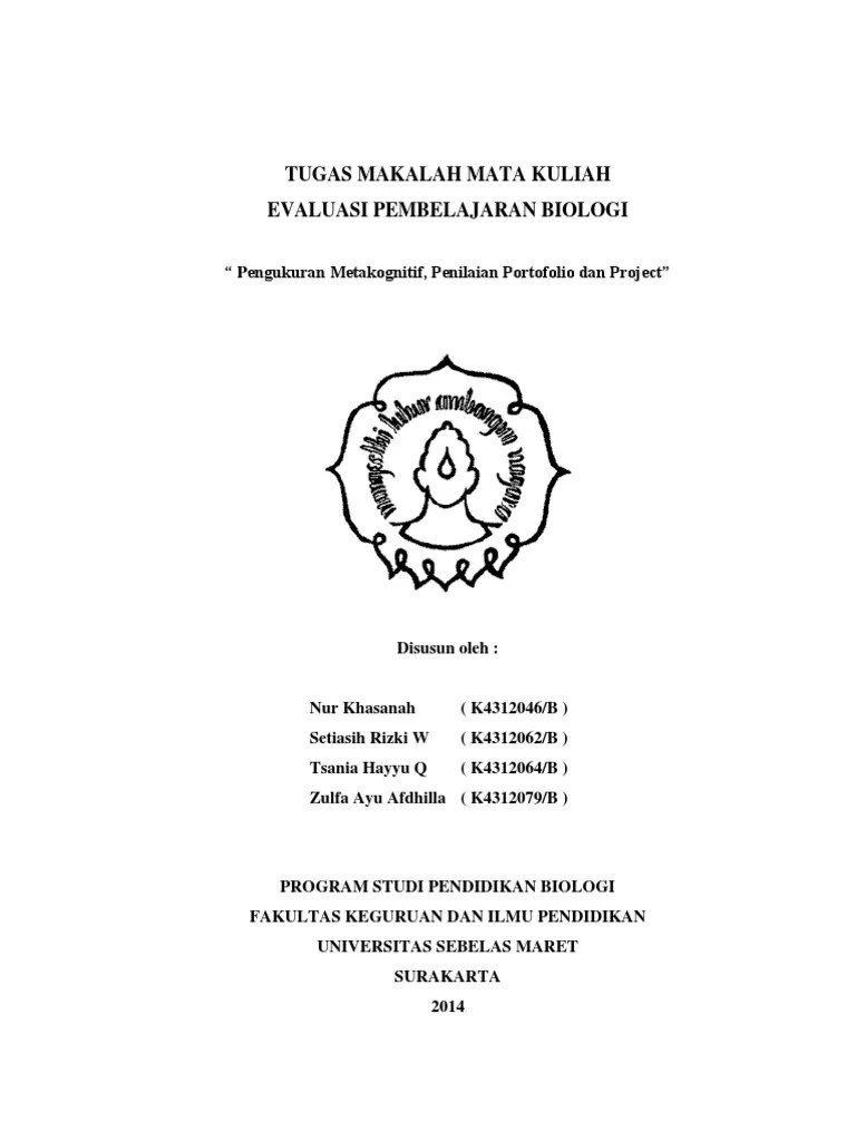 Semerter i tahun pelajaran 2017/2018 yang menjadikan acuan dalam setiap langkah. Makalah Mahasiswa Uns - Contoh Makalah