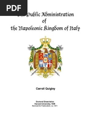 Carroll Quigley Public Administration Of The Napoleonic