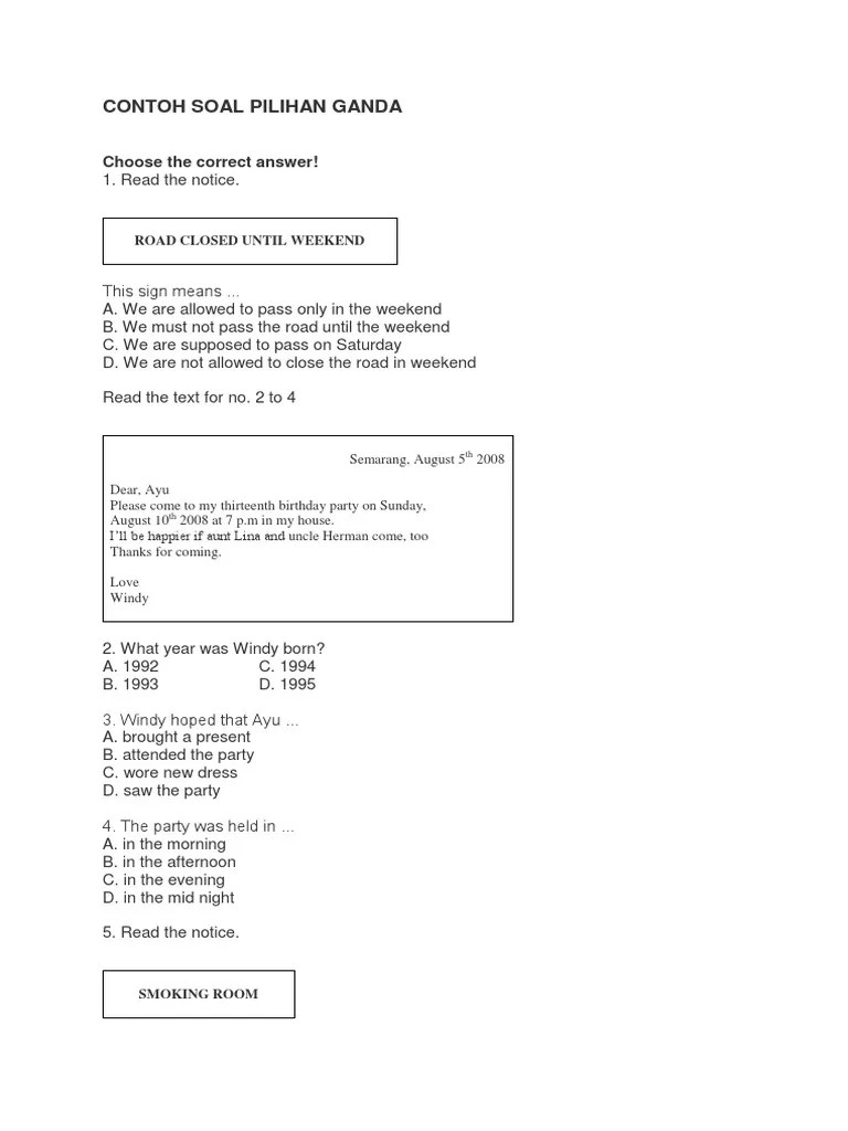 Supply the correct form of the verb for the simple statement in each of the following sentences. Contoh Soal Filling Form Mudah