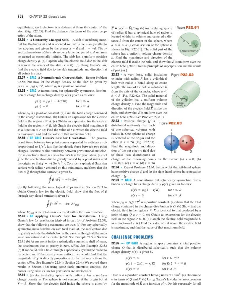 Physics II Problems | PDF | Gravity | Electric Field