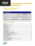 Business Blueprint Template Business Process Performance Indicator