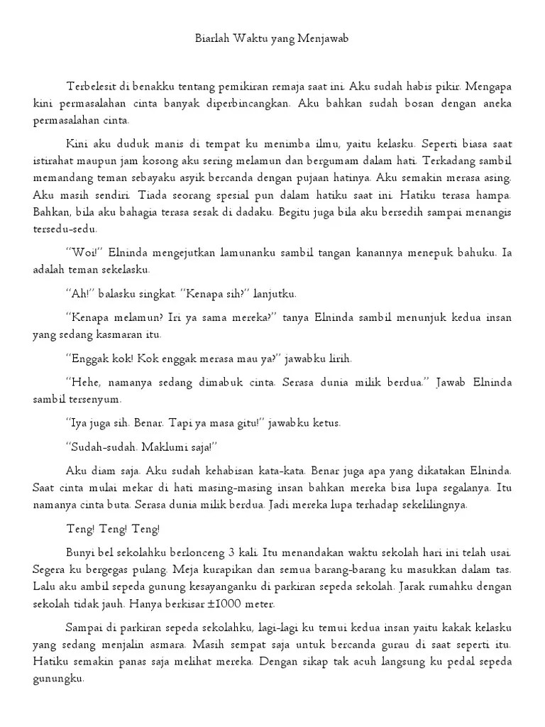 Pengalaman yang paling saya ingat? Cerpen Pengalaman Bersama Sahabat Tulisan