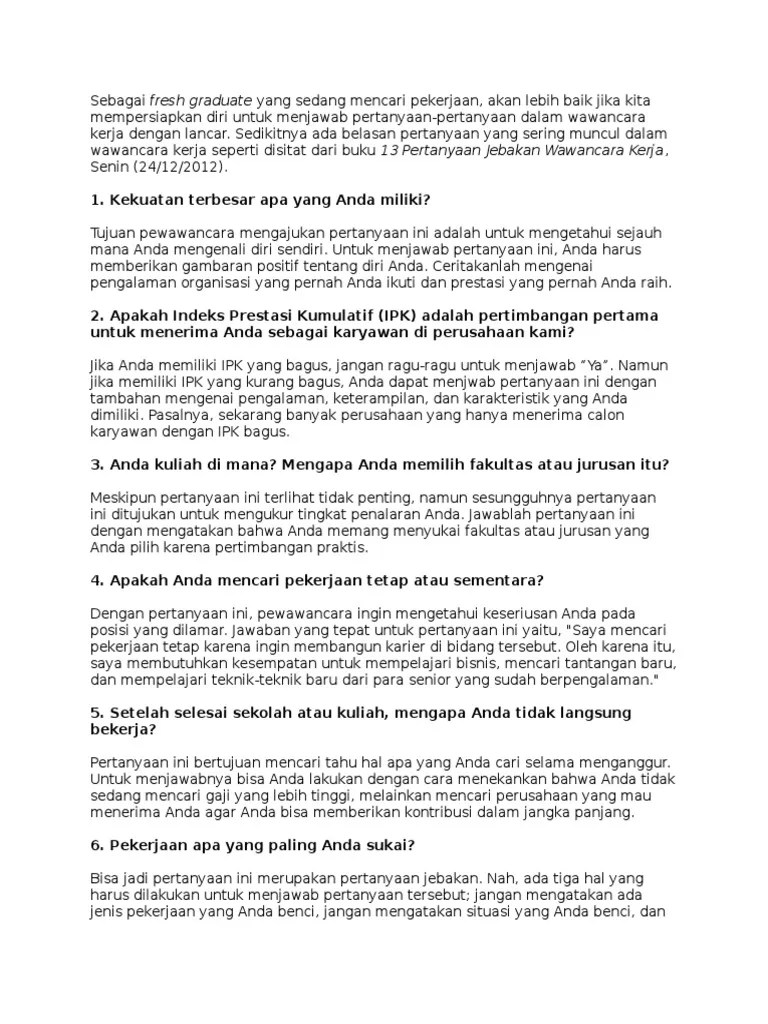 Jawaban Terbaik Pertanyaan Pekerjaan Yang Disukai Dan Tidak Disukai Memperdalam ilmu pekerjaan yang Anda tidak sukai pun bisa dilakukan lewat browsing di internet.