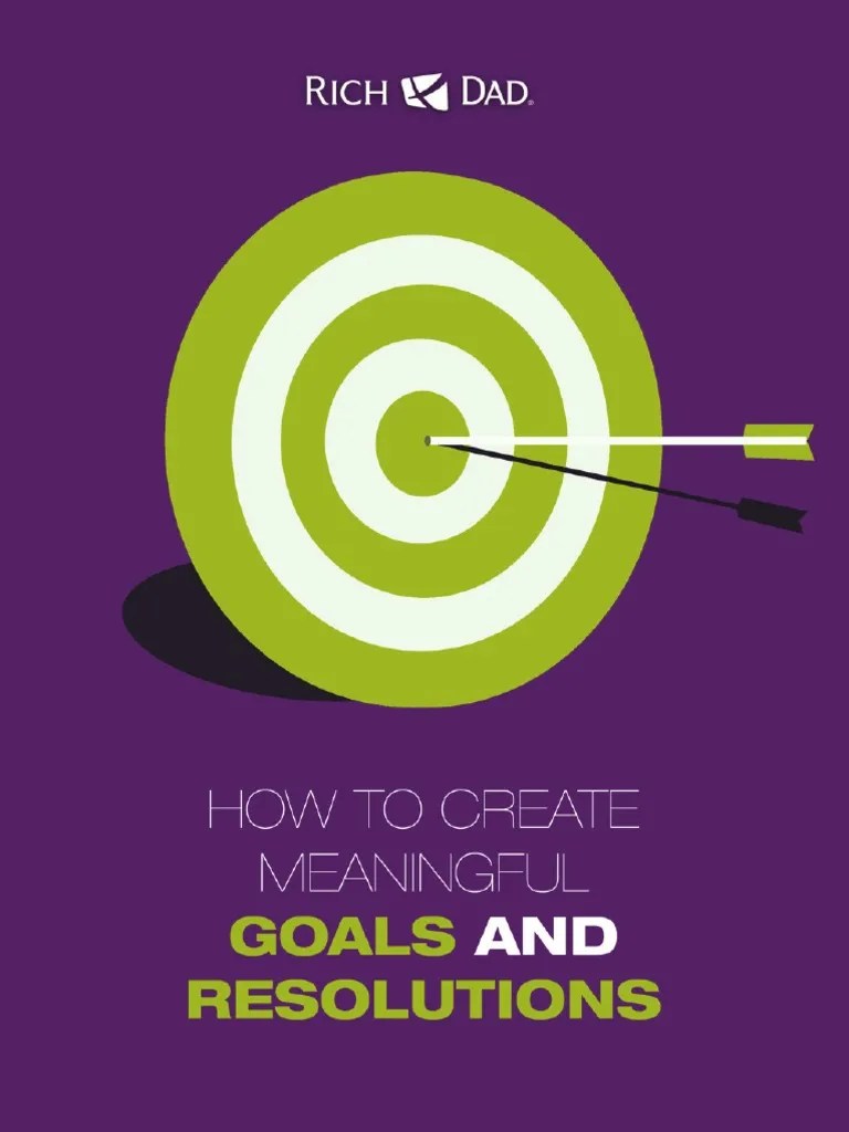 Robert Kiyosaki - Goals And Resolutions (2015) | PDF | Goal Setting | Goal
