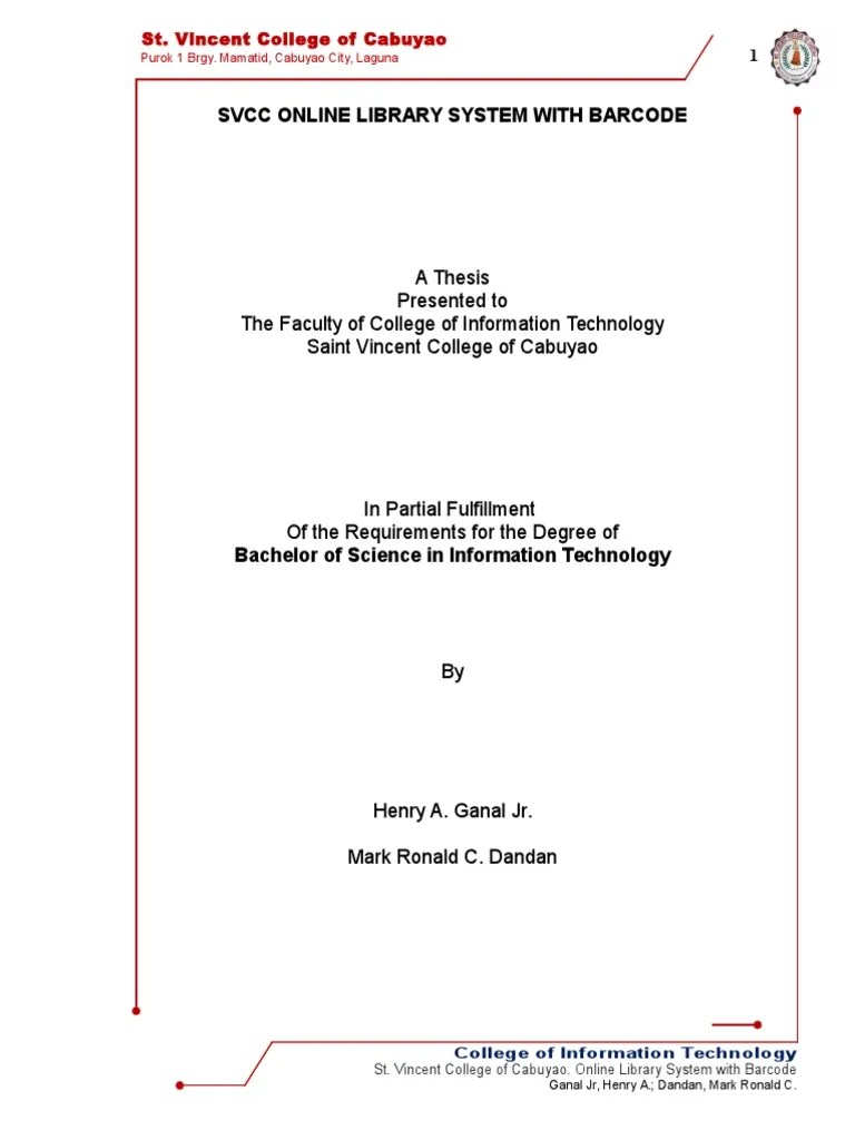 Library System Documentation | PDF | Libraries | Survey Methodology