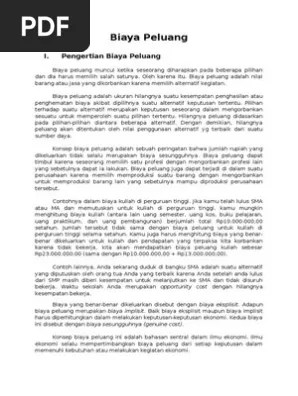 Regulasi yang baik dan stabil memang seharusnya tidak dapat disambangi, bisa diatur dengan baik, tidak menimbulkan konsentrasi … Ekonomi Biaya Peluang Dan Kurva Kemungkinan Produksi Pdf