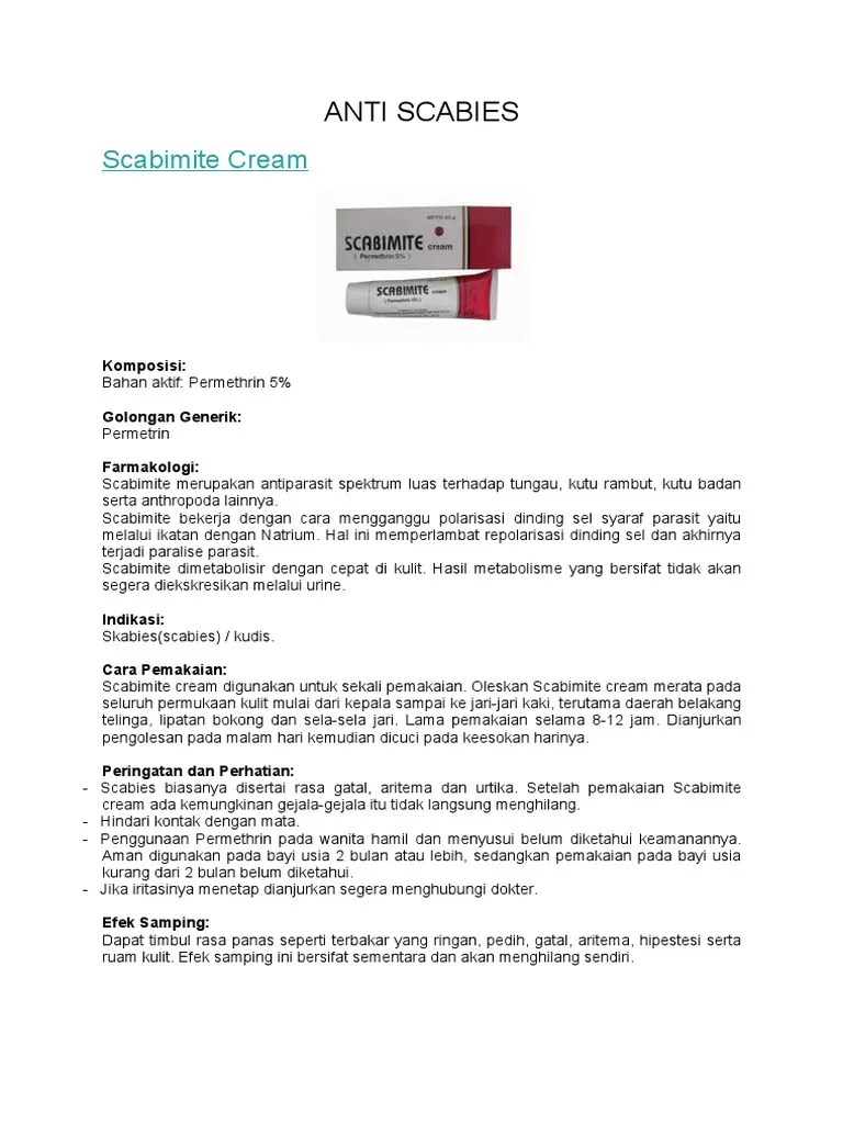 Anti Scabies | PDF