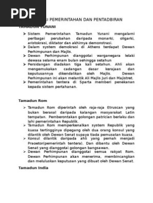 Juri badan tertinggi dalam sistem pemerintahan & pentadbiran di . Ciri Ciri Pemerintahan Dan Pentadbiran Pdf