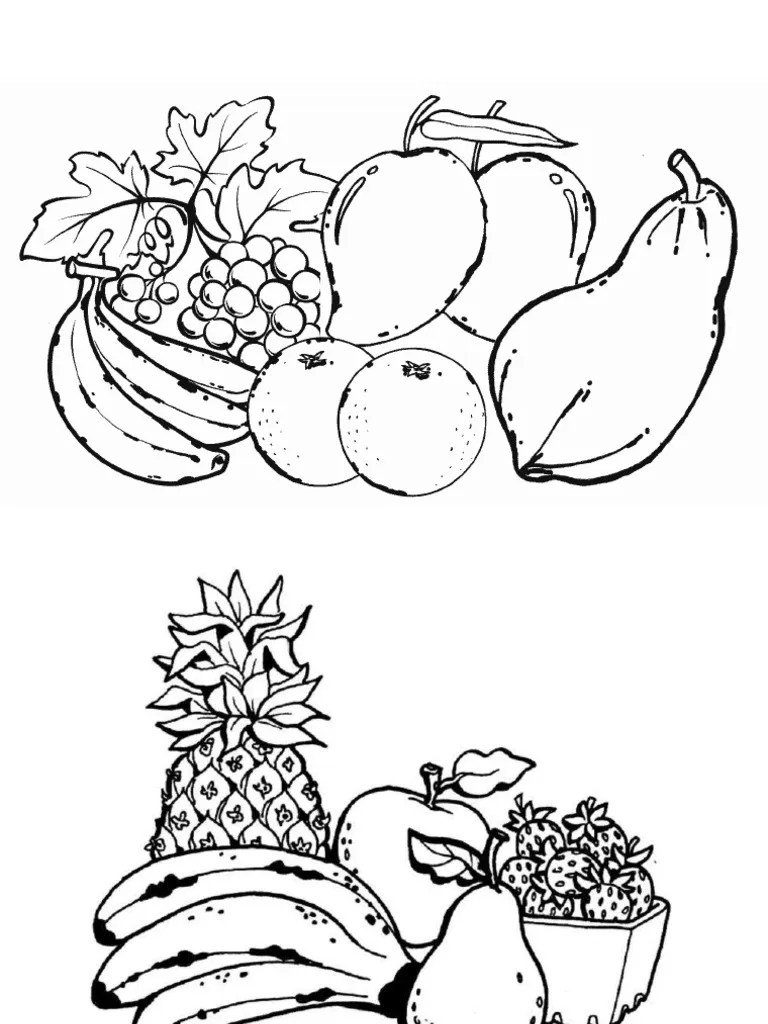 Lakaran Gambar Buah Buahan Tempatan / Nama Buah Buahan Tempatan Interactive Worksheet