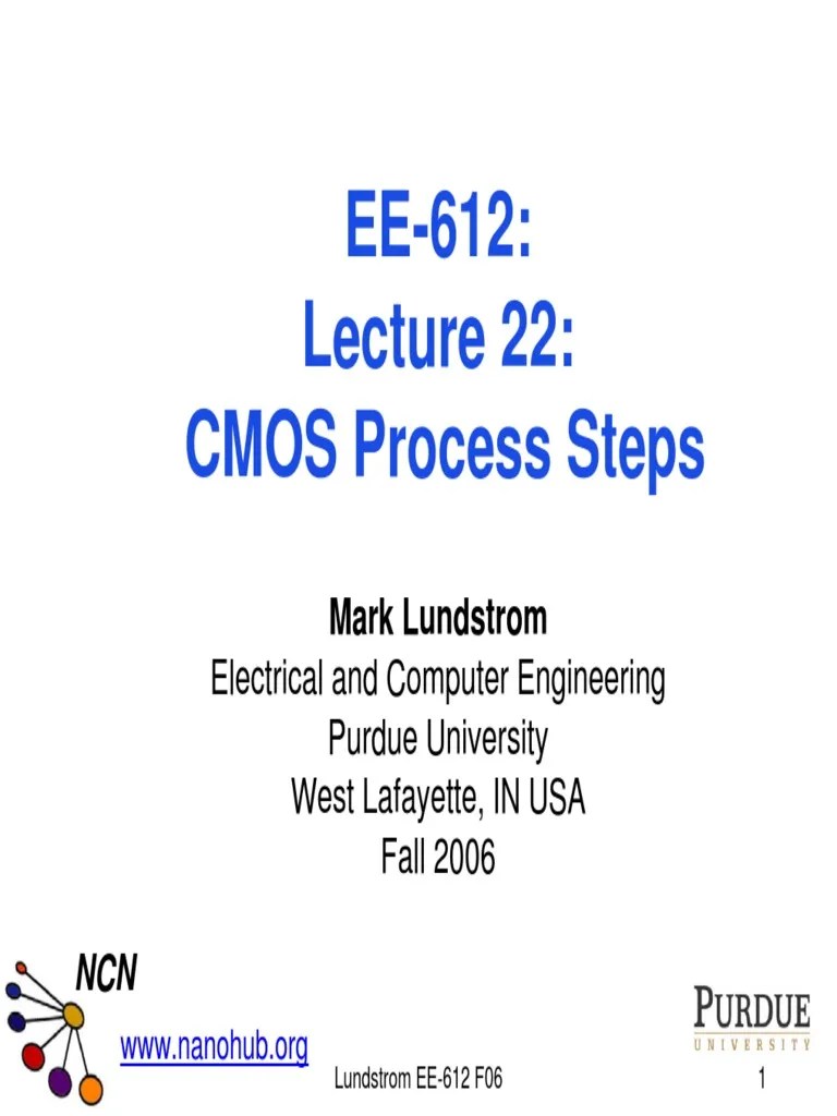 CMOS Process Steps | PDF | Photolithography | Microtechnology