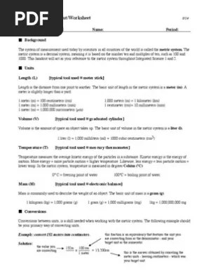 In our quest to get ahead at work, we feel pressure to have the right answers. Metric System Hand Out Pdf Kilogram Litre