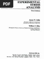 Instrumentation For Engineering Measurements Dally Jw Rile