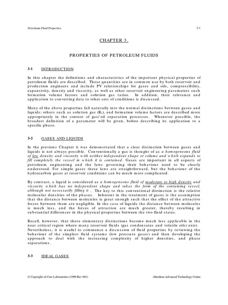 PVT (Properties Of Petroleum Fluids) | PDF | Petroleum Reservoir | Gases