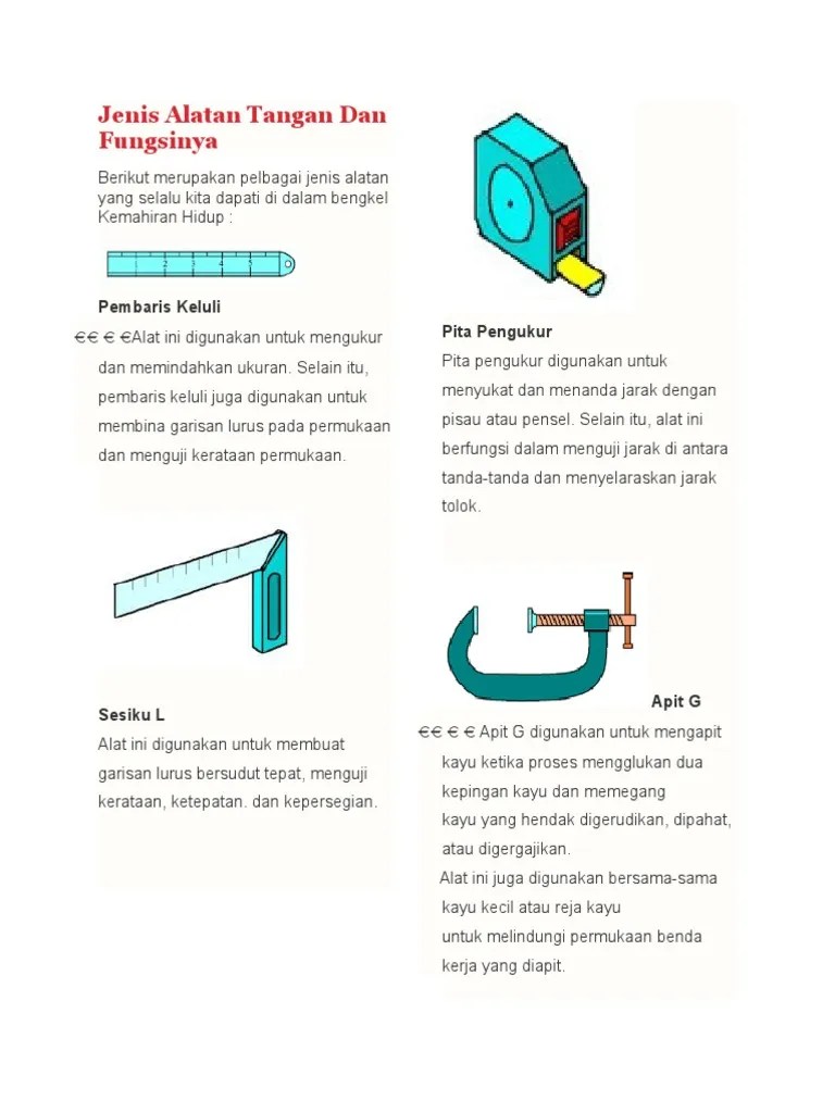 L elbows ruler, sesiku l fungsi, sesiku l english, sesiku l . Jenis Alatan Tangan Dan Fungsinya Pdf