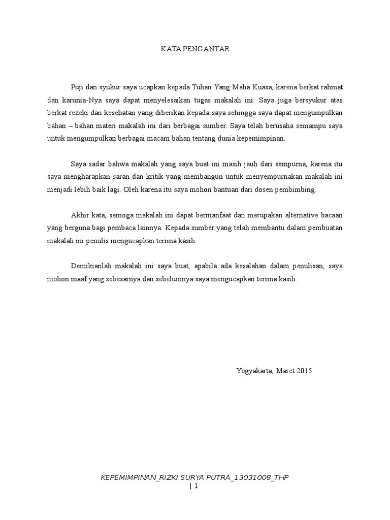 Teori Kepemimpinan Transformasional Dan Tokoh | PDF