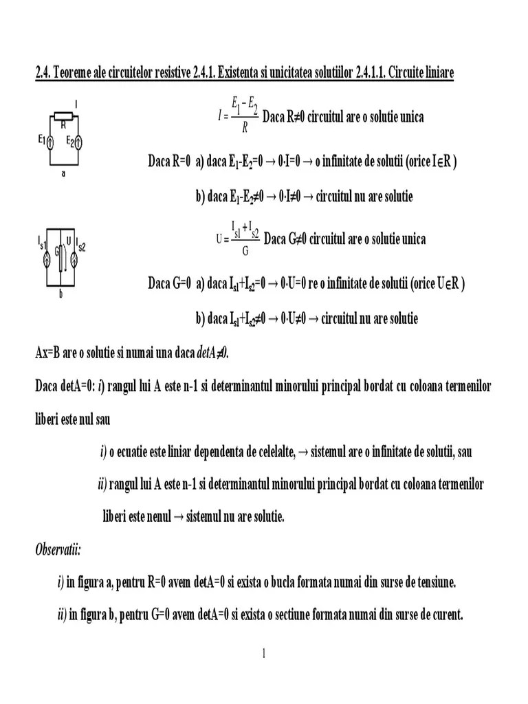 Cand determinantul este diferit 0, sistemtul este comtabitil . Sistemul Are Solutie Unica 10