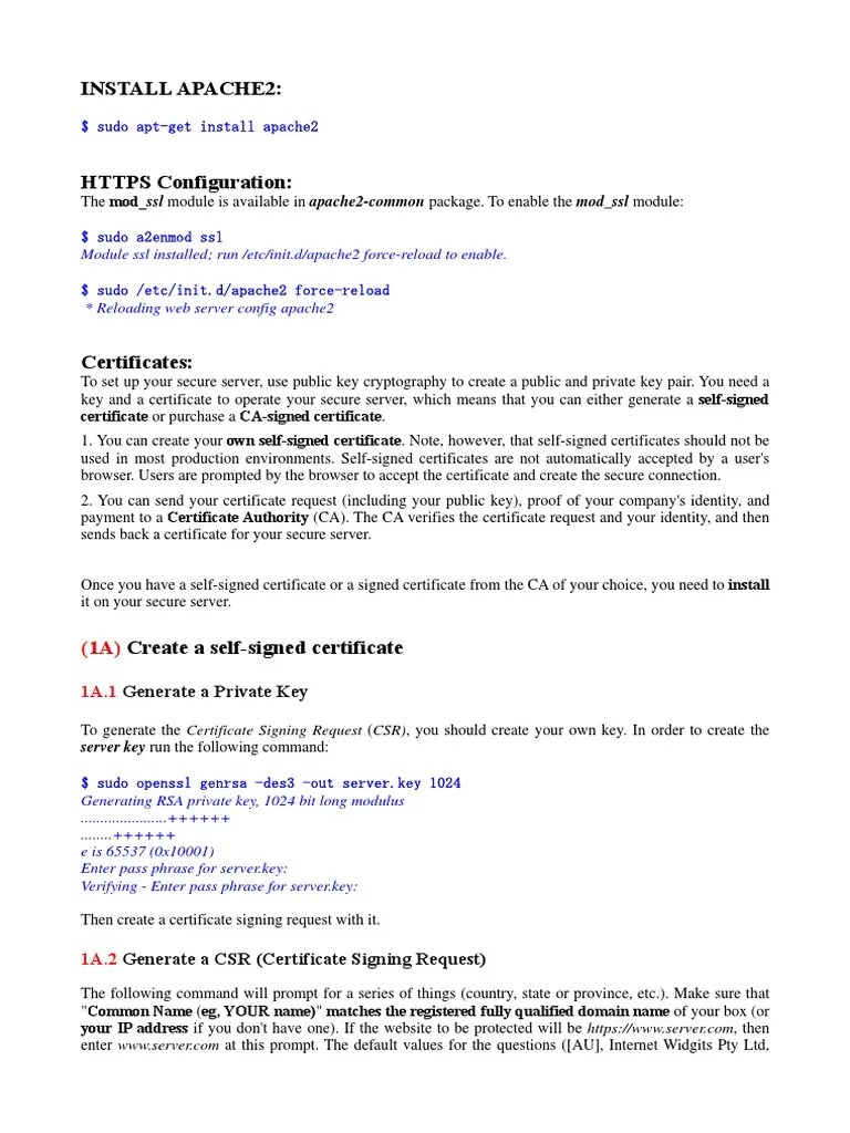 Openssl PDF | PDF | Public Key Certificate | Public Key Cryptography