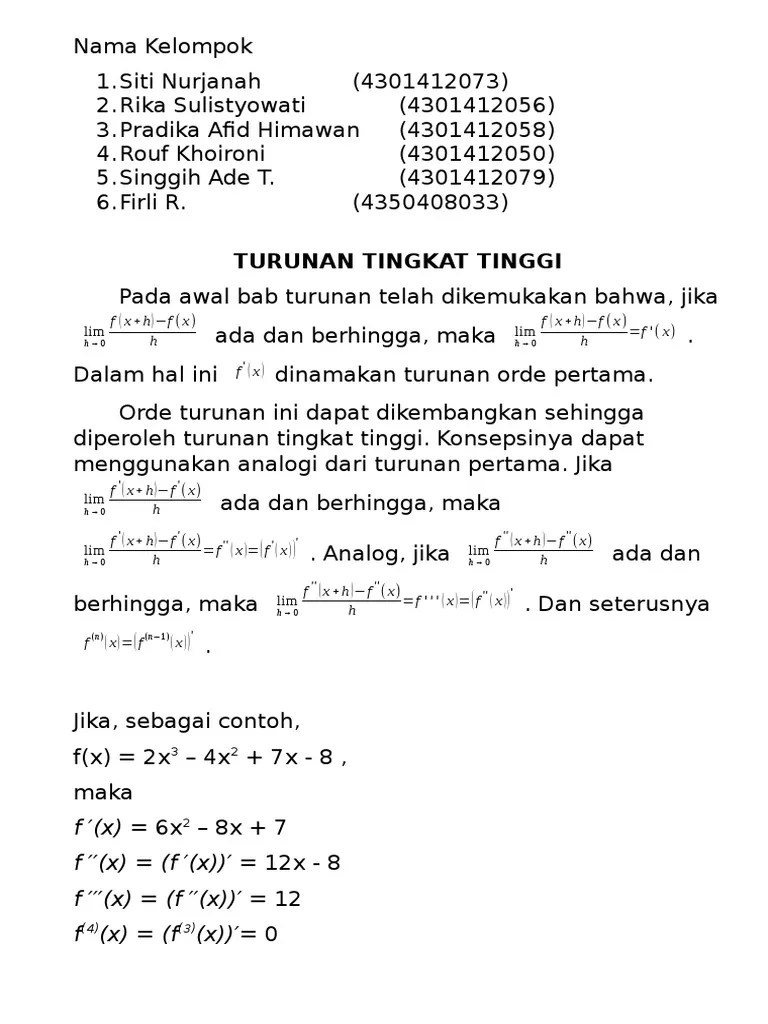 Kumpulan Rumus Bangun Datar Matematika Kelas 7 Matematika Kelas 5 Matematika Kelas 4 Fungsi Implisit adalah secara umum dapat ditulis sebagai f xy0.