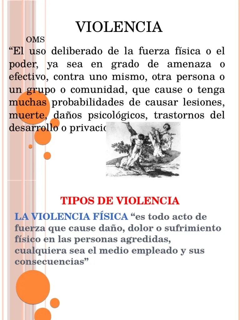 Tipos De Violencia | PDF | Violencia | La Violencia Contra Las Mujeres