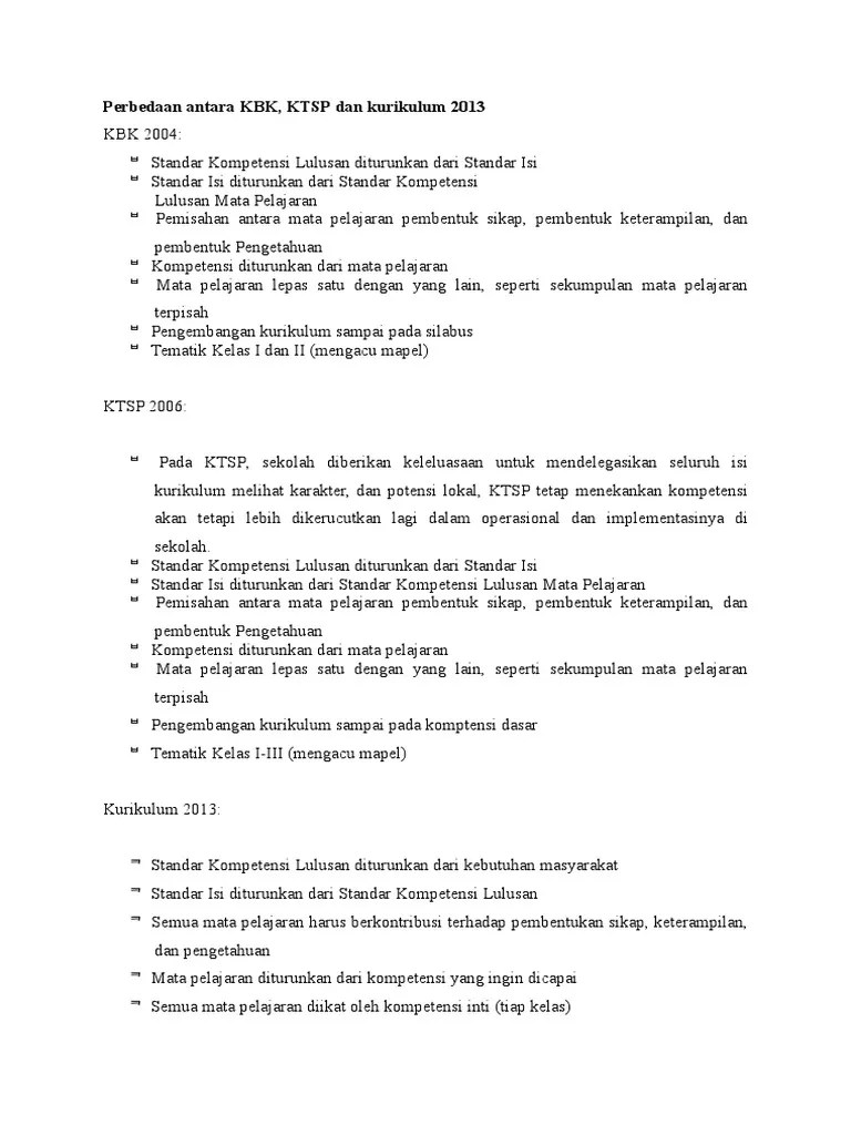 Tugas 3 ppti (perencanaan pengajaran teknologi informasi)nama : Perbedaan Antara Kbk Ktsp K 13