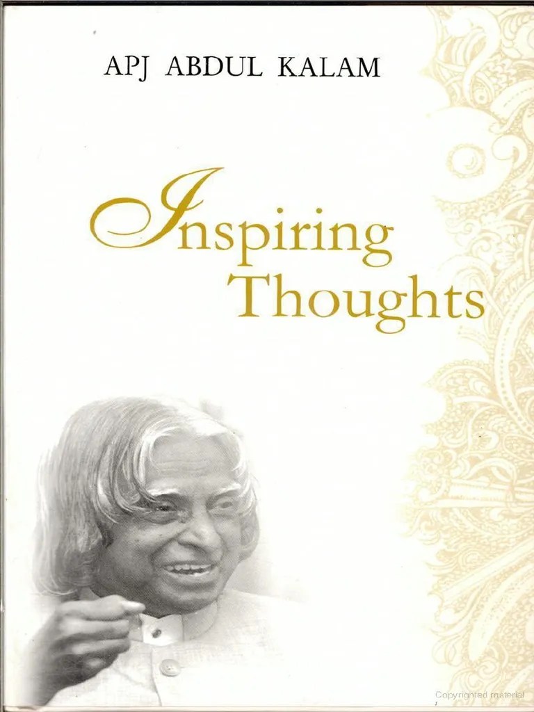 Inspiring Thoughts By Dr. APJ Abdul Kalam | PDF
