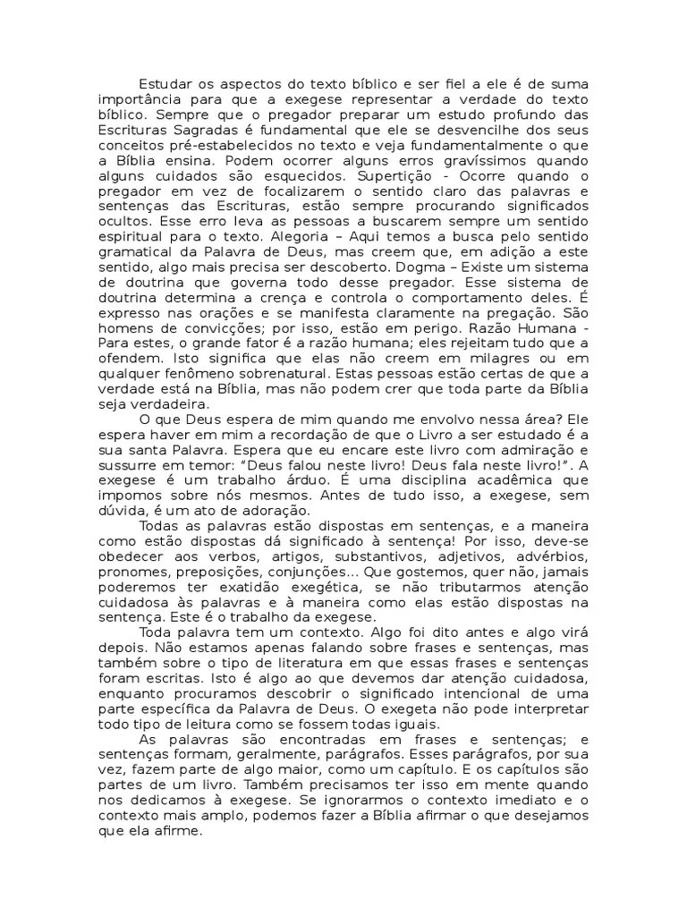 Resumo Livro Pregação E Pregadores | PDF | Santo | Bíblia