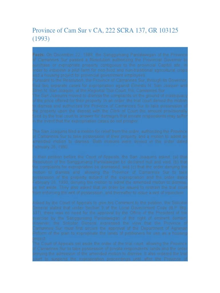 Digest Eu | PDF | Eminent Domain | Just Compensation