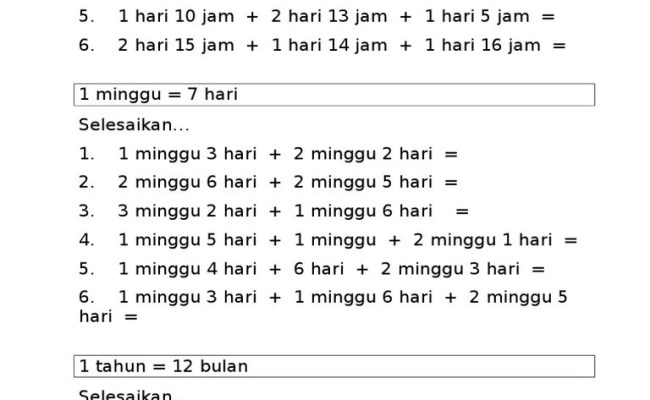 Soalan Masa Dan Waktu Tahun 4 Otosection