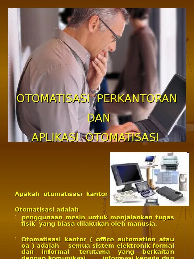 Otomatisasi Perkantoran | PDF