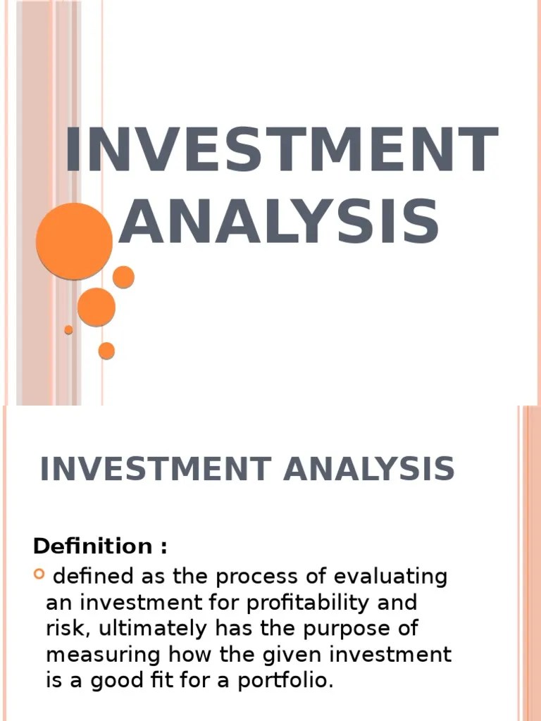 An In-Depth Analysis Of Fundamental And Technical Investment Analysis Methods | PDF | Technical ...