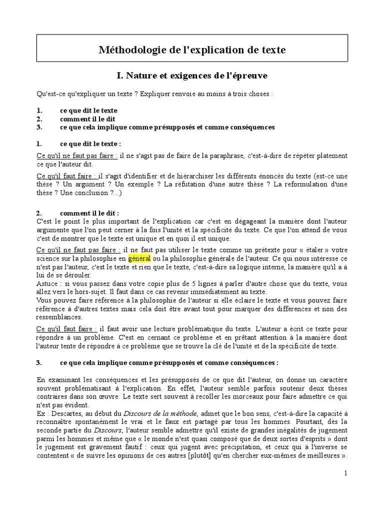 Bac Stmg Philo Explication De Texte – Esam Solidarity