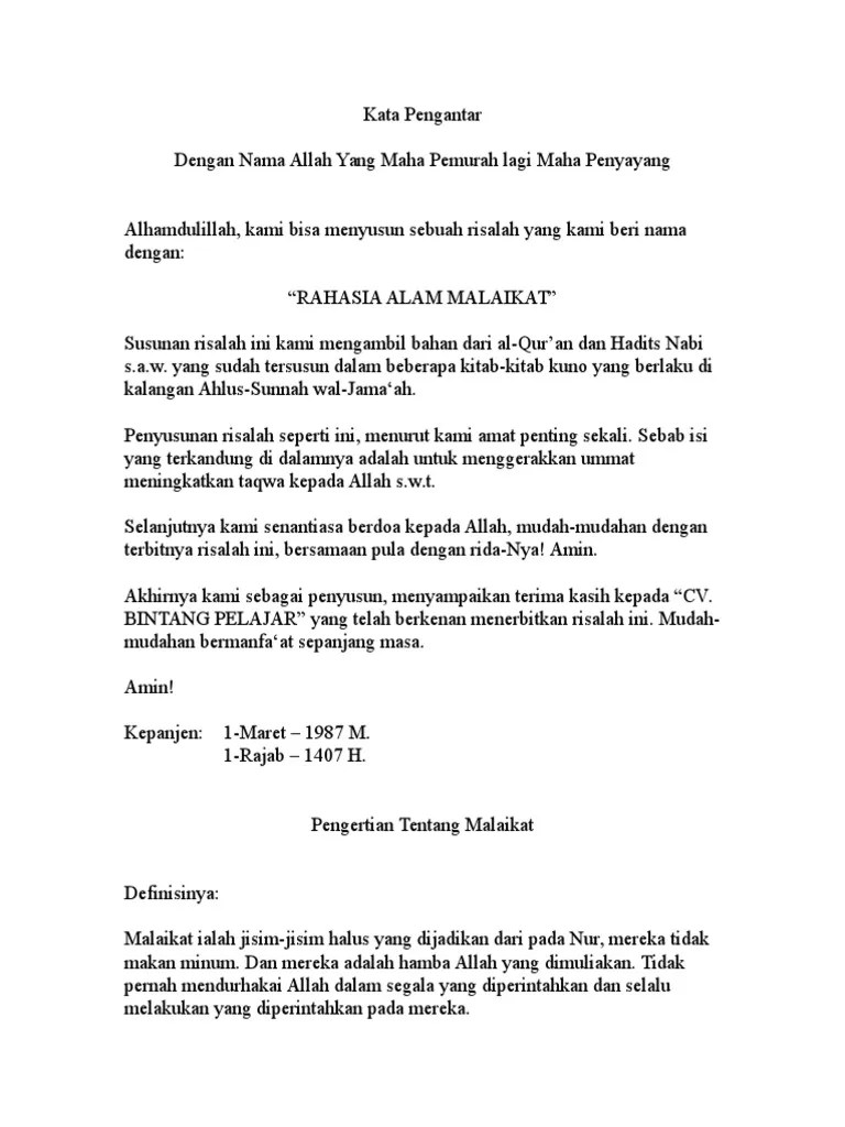 Ilham yang diberi pada kita agar menuju dan menjemput rezeki yang . Rahasia Alam Malaikat Pdf