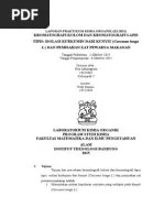 Laporan praktikum kimia organik i. Laporan Praktikum Kimia Organik Rekristalisasi Pdf