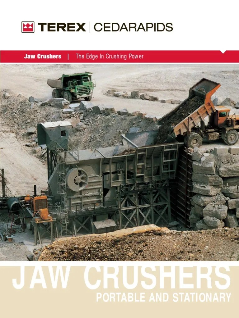 JC Series Jaw Crusher PDF | PDF | Bearing (Mechanical) | Manufactured Goods