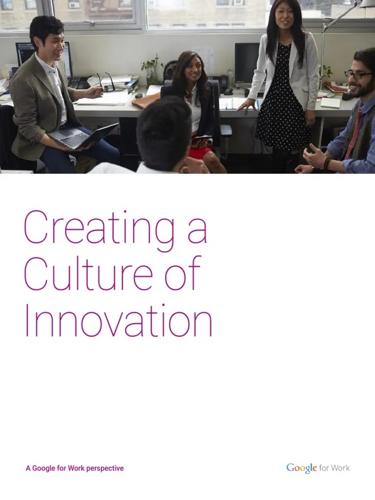 Creating Culture Innovation | PDF