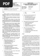 Penilaian akhir semester (pas) semester ganjil sudah di depan mata. Soal B Inggris Xi 1 Pdf